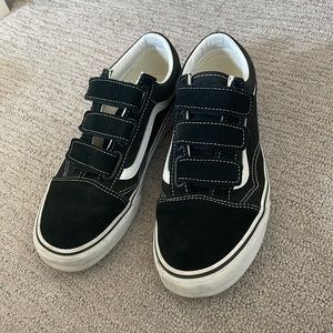 VANS Suede Canvas Old School Velcro